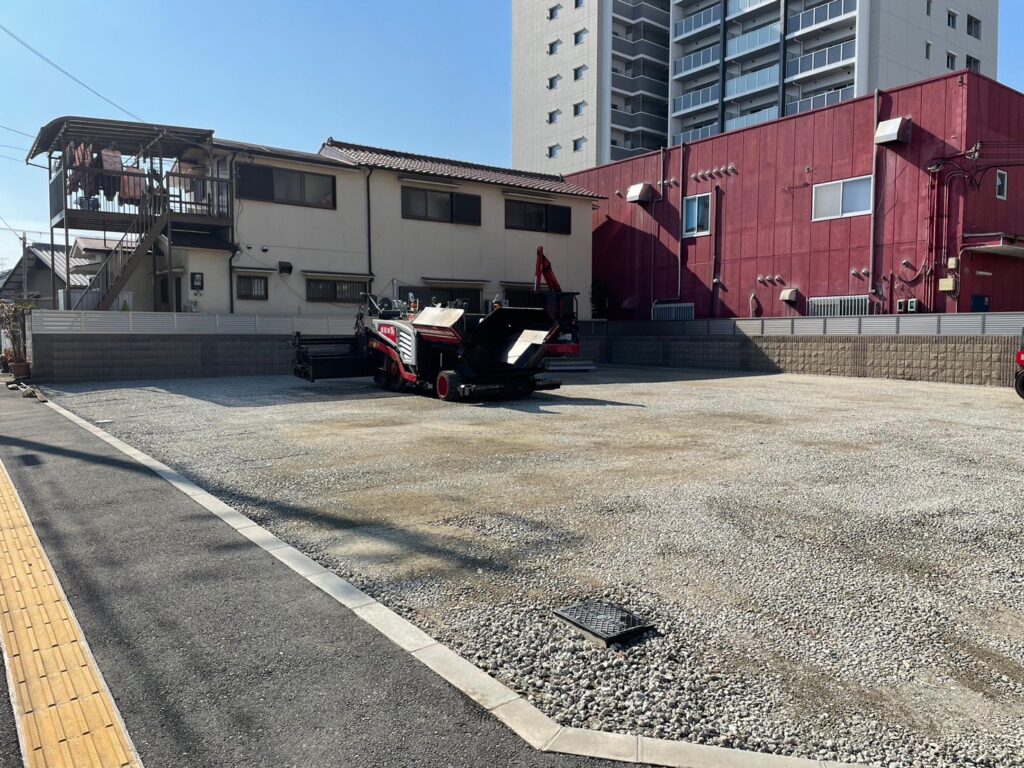 不陸整正アスファルト舗装⛑ | 大阪・羽曳野市での道路舗装なら株式会社総建
